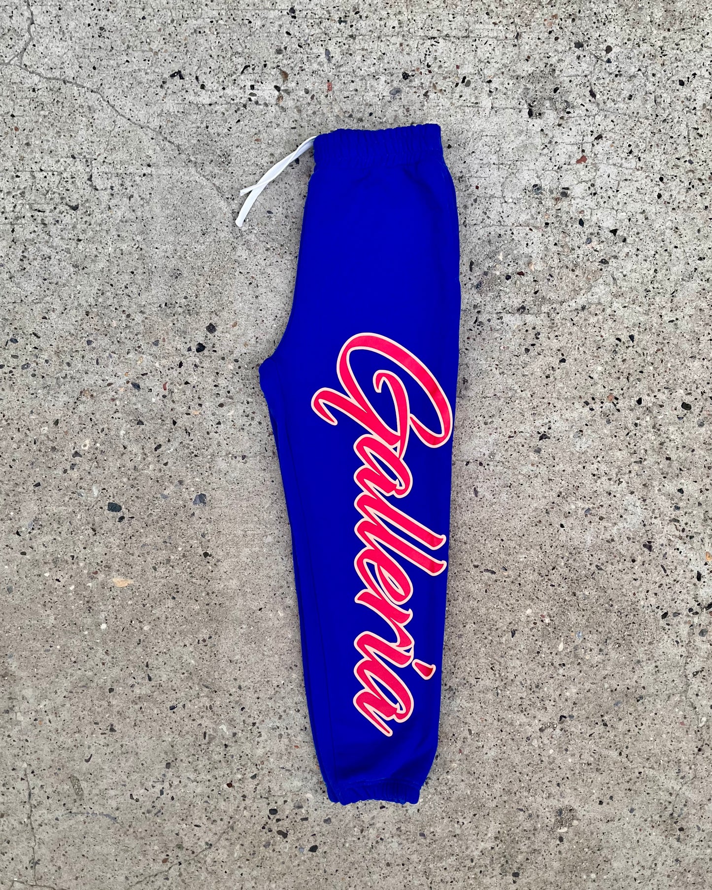 BLUEPRINT FLEECE SWEATPANTS - BLUE